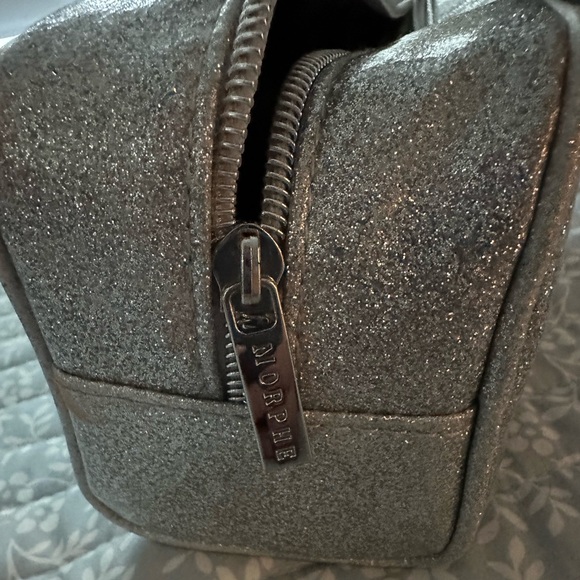 Morphe Silver Glitter Makeup Bag - Picture 5 of 5